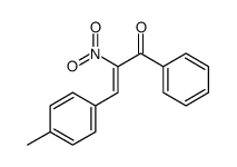 3-(4-methylphenyl)-2-nitro-1-phenylprop-2-en-1-one Structure