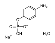 4-氨基苯基磷酸盐钠盐水合物结构式