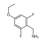 1-(4-Ethoxy-2,6-difluorophenyl)methanamine Structure