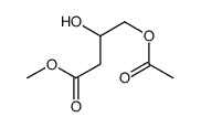 methyl 4-acetyloxy-3-hydroxybutanoate Structure