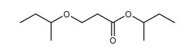 3-sec-butoxy-propionic acid sec-butyl ester结构式