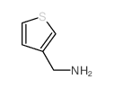 3-(氨甲基)噻吩盐酸盐结构式