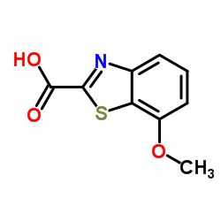 7-Methoxy-1,3-benzothiazole-2-carboxylic acid Structure