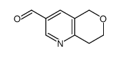 7,8-dihydro-5H-pyrano[4,3-b]pyridine-3-carbaldehyde Structure