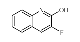 3-Fluoro-2-hydroxyquinoline结构式