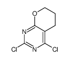 2,4-dichloro-6,7-dihydro-5H-pyrano[2,3-d]pyrimidine结构式