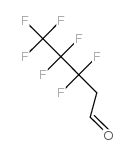 3,3,4,4,5,5,5-七氟戊醛结构式