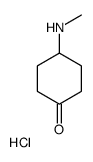 4-(Methylamino)cyclohexanone hydrochloride Structure