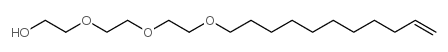 2-[2-(2-undec-10-enoxyethoxy)ethoxy]ethanol Structure