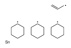 tricyclohexyl(prop-2-enyl)stannane结构式