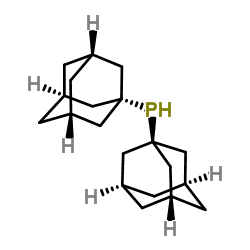 Di(adamantan-1-yl)phosphine Structure