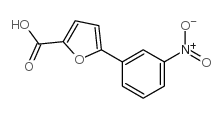 5-(3-硝基苯)-2-糠酸结构式