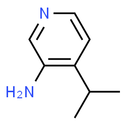 4-异丙基吡啶-3-胺结构式
