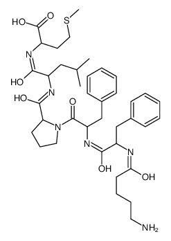 delta-Ava-Pro(9)-substance P (7-11)结构式