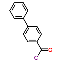 4-Biphenylcarbonyl chloride structure