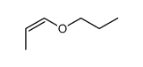 (Z)-1-Propyloxy-1-propene Structure