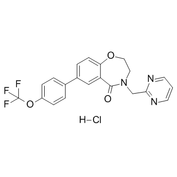 盐酸Eleclazine结构式