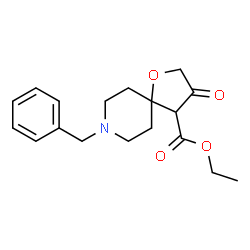 Ethyl 8-benzyl-3-oxo-1-oxa-8-azaspiro[4.5]decane-4-carboxylate picture