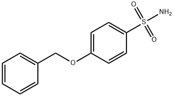 4-(苄氧基)苯-1-磺酰胺结构式