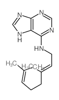 1H-Purin-6-amine,N-(3,7-dimethyl-2,6-octadienyl)-, (E)- (9CI)结构式