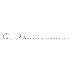 [R,(+)]-3-O-Benzyl-2-O-stearoyl-L-glycerol Structure