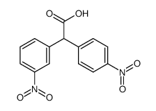 (3-nitro-phenyl)-(4-nitro-phenyl)-acetic acid Structure