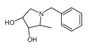 (2S,3S,4S)-1-benzyl-2-methylpyrrolidine-3,4-diol结构式