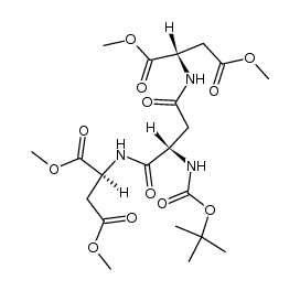 Boc-Asp-[Asp-(OMe)2]2结构式
