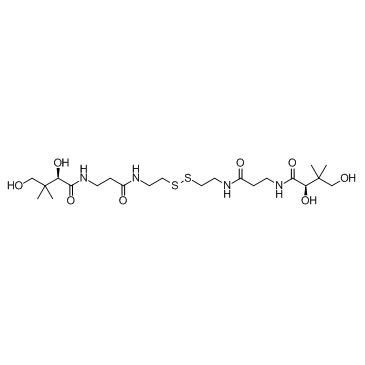 D-泛硫乙胺结构式