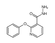 2-苯氧基吡啶-3-碳酰肼结构式