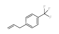 1-烯丙基-4-(三氟甲基)苯结构式