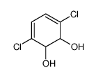 3,6-dichlorocyclohexa-3,5-diene-1,2-diol Structure