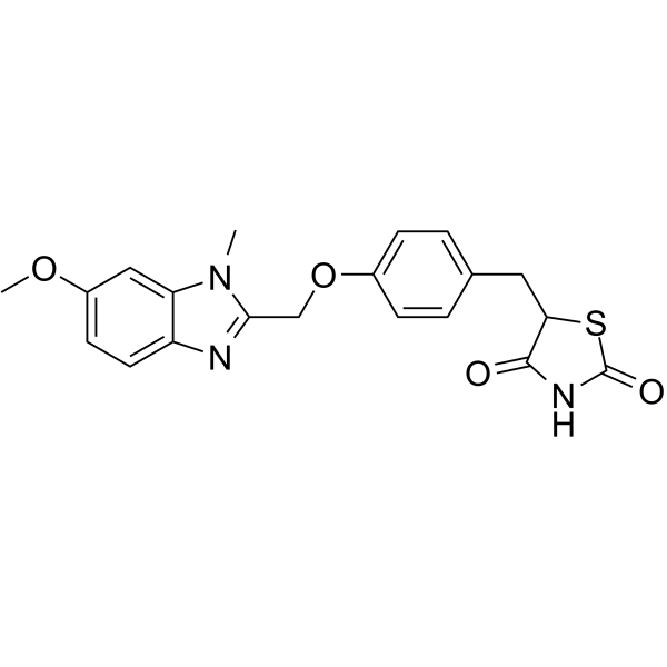 利格列酮结构式