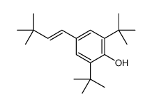 2,6-ditert-butyl-4-(3,3-dimethylbut-1-enyl)phenol结构式