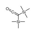 2,2-bis(trimethylsilyl)ethenone Structure