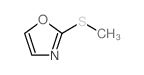 2-methylthiooxazole Structure