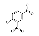 2,4-dinitrophenol(1-)结构式