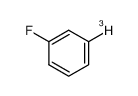 fluorobenzene-3-t Structure