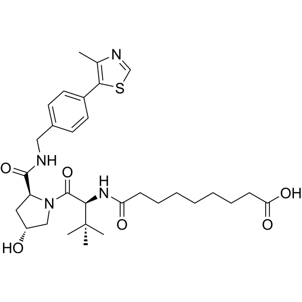 (S,R,S)-AHPC-amido-C7-acid Structure
