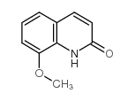 8-甲氧基喹啉-2-酮结构式