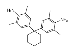 4-[1-(4-amino-3,5-dimethylphenyl)cyclohexyl]-2,6-dimethylaniline Structure