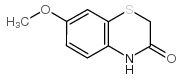 7-甲氧基-1,4-苯并噻嗪-3-酮结构式