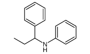 PHENYL-(1-PHENYL-PROPYL)-AMINE Structure