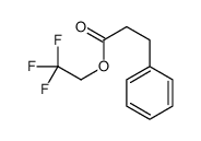 2,2,2-trifluoroethyl 3-phenylpropanoate Structure