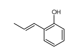 (E)-β-methyl o-hydroxylstyrene结构式