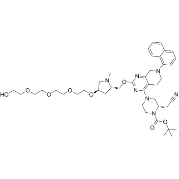 K-Ras ligand-Linker Conjugate 5 Structure
