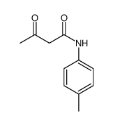 N-(4-Methylphenyl)-3-oxobutanamide结构式