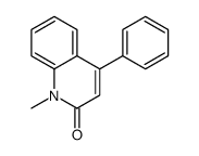 1-甲基-4-苯基-1H-喹啉-2-酮结构式