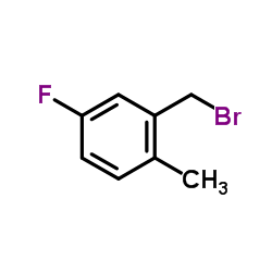 5-氟-2-甲基溴苄结构式