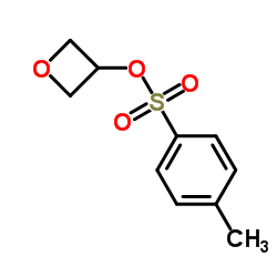 甲苯-4-磺酸氧杂环丁-3-基酯结构式